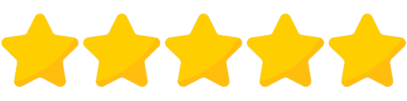 5 stars for happy customers at Pleasant Shade Farm